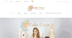 Desktop Screenshot of cakecraze.com.au